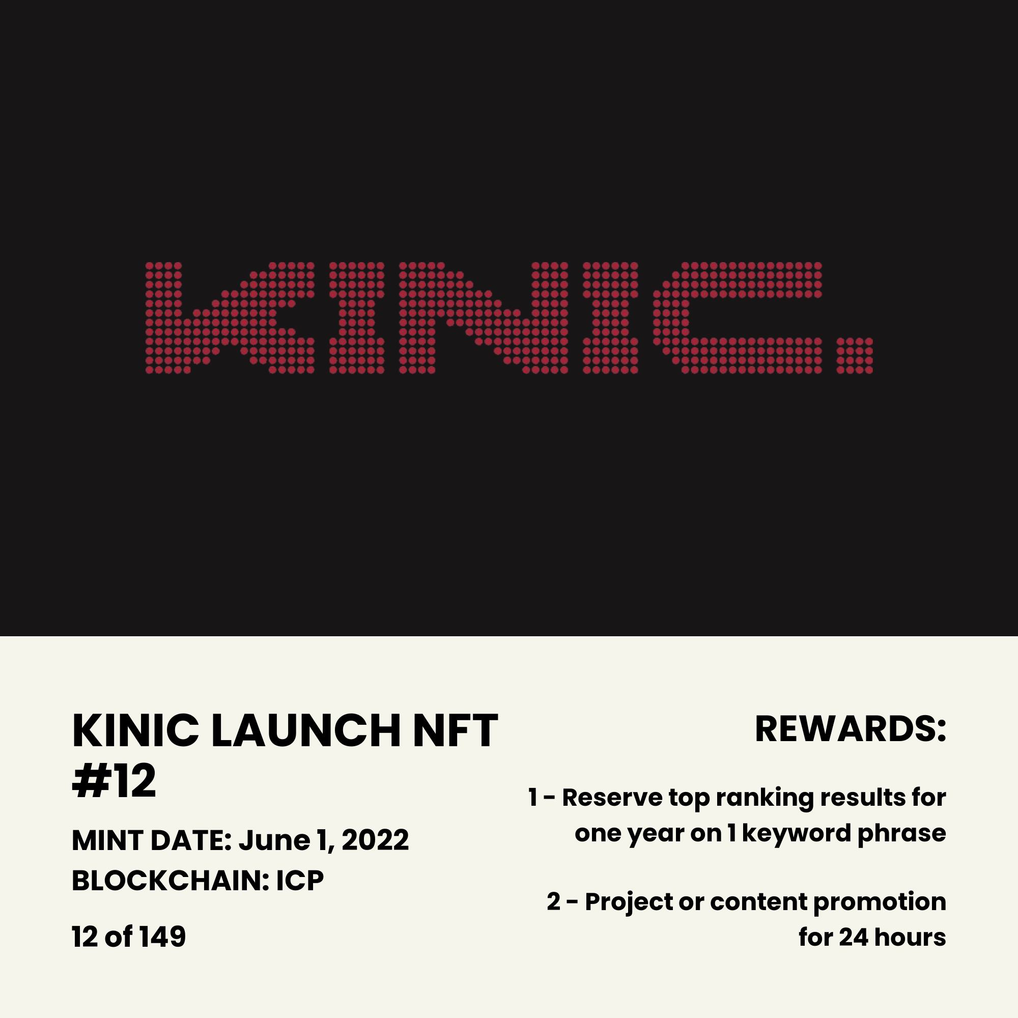 kinic: 13