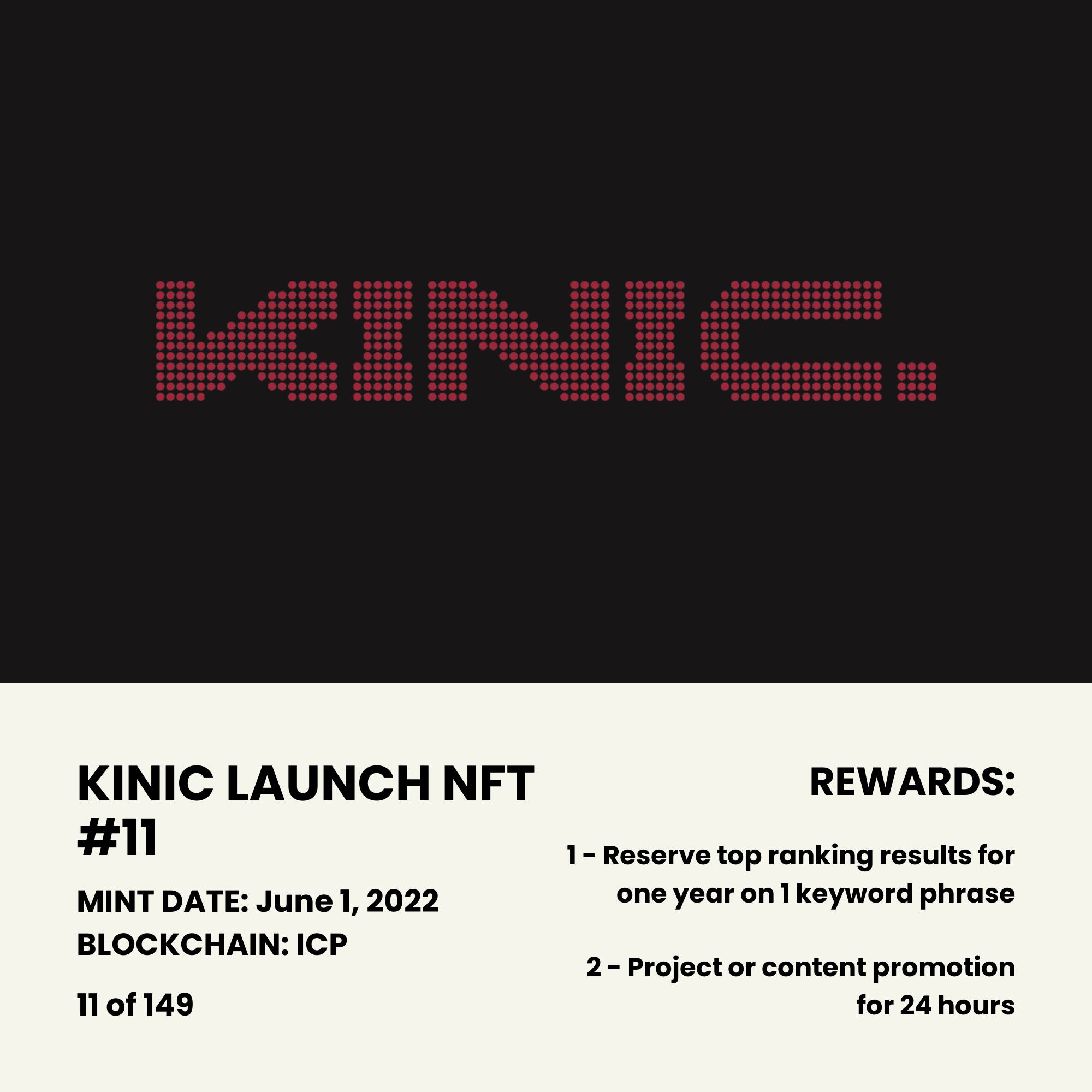 kinic: 12